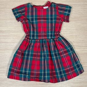 J.crew kids plaid dress size 4